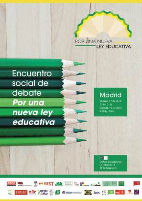 Encuentro social de debate… “Por una nueva ley educativa”
