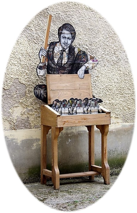 La discipline, 2017. Levalet