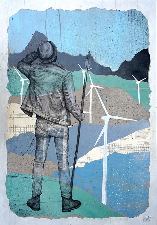 Don quichotte. Paris 2021. Lebalet